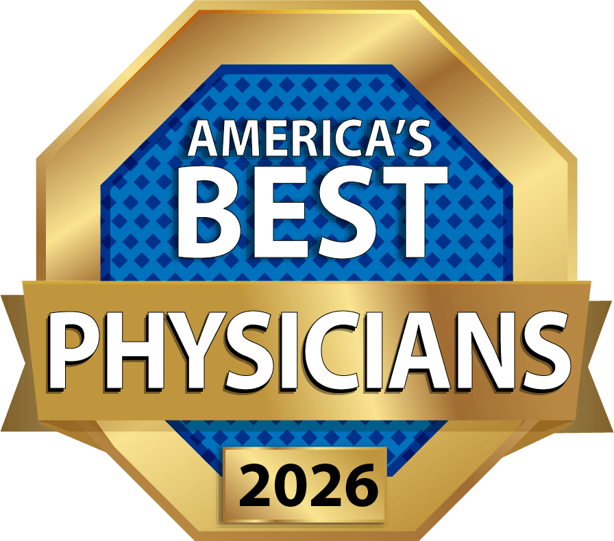 America's Best Physicians 2026 badge